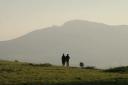 Admiring the view from our Serengeti fly-camp