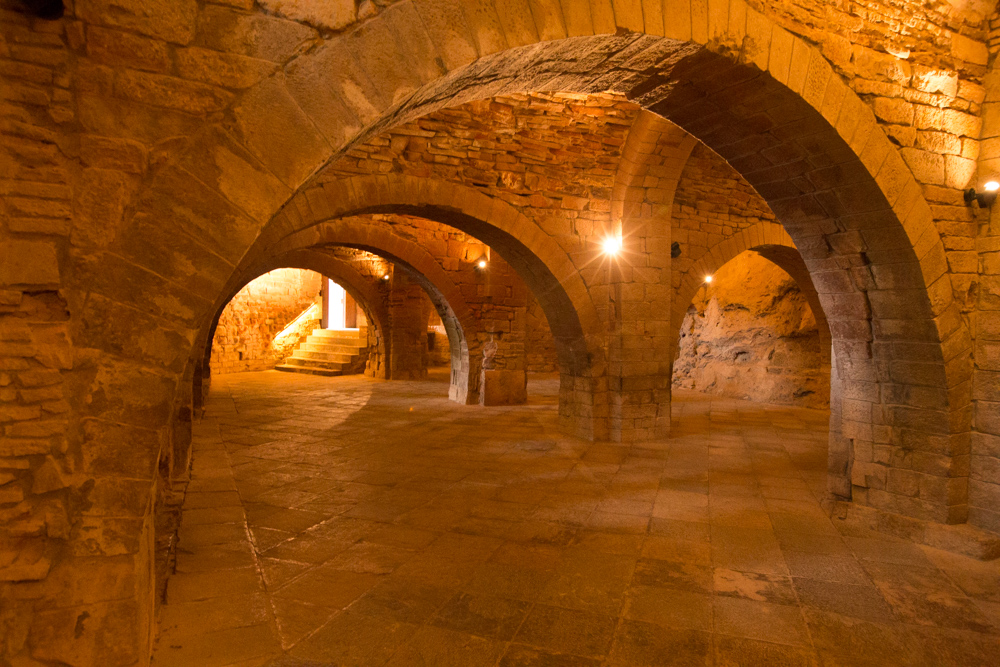 Symmetry of Arches at San Juan de la Peña